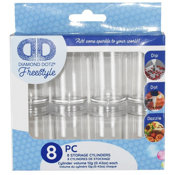 Diamond Dotz – Oppbevaring 8 bokser