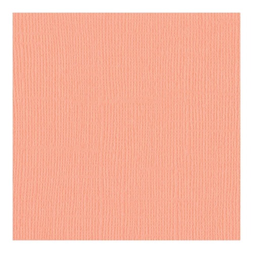 Bazzill Mono Canvas Coral Cream