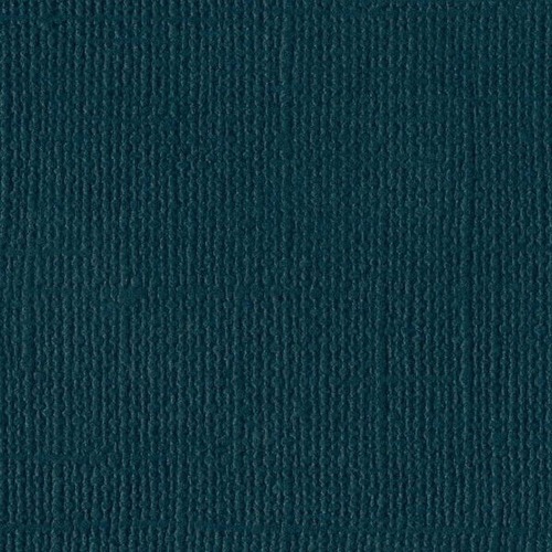 Bazzill Mono Canvas Mysterious Teal