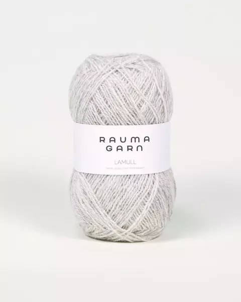 Rauma: Lamull, 12, Lys grå melert
