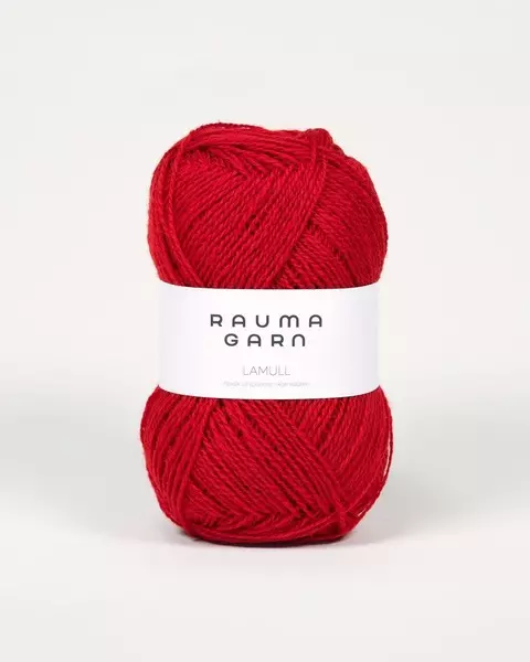 Rauma: Lamull, 35, Mørk rød