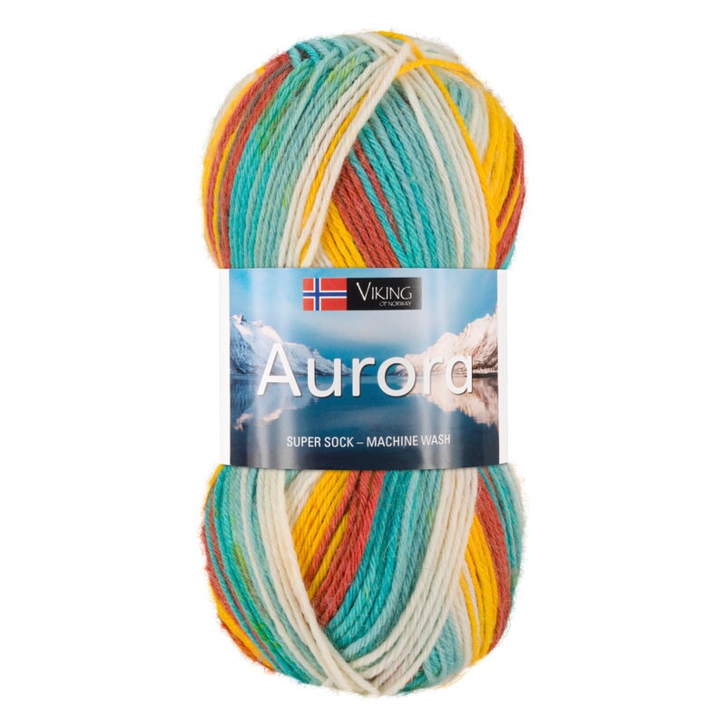 Viking: Aurora, 632, Multi grønn/turkis
