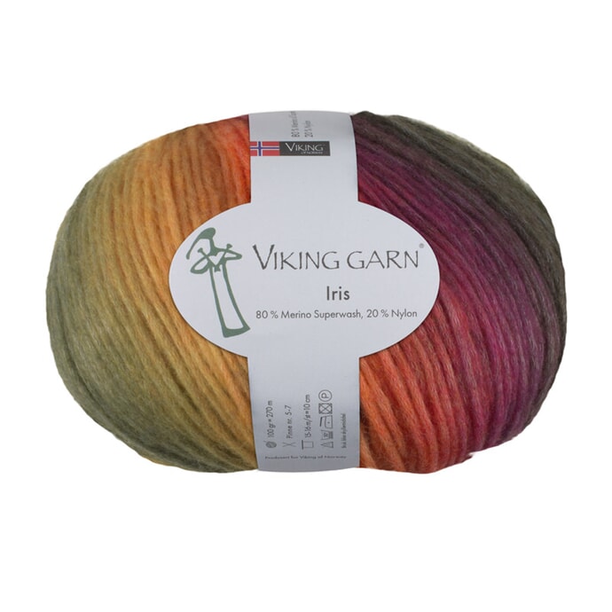 Viking: Iris, 458, Oransje/Grønn