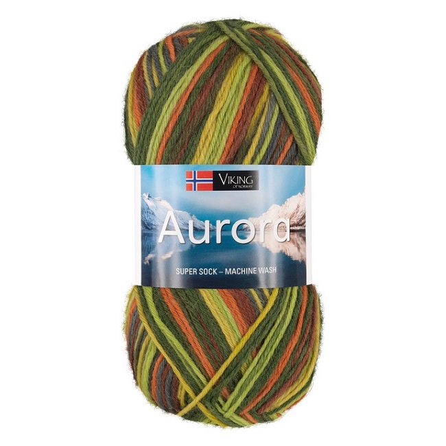 Viking: Aurora, 634, Multi brun/grønn
