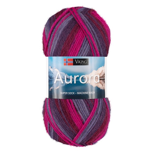 Viking: Aurora, 670, Multi lilla/rosa