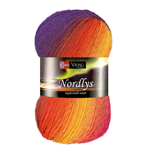 Viking: Nordlys, 941, Multi gul/cerise