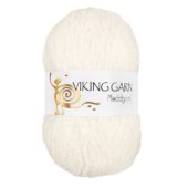 Viking: Pleddgarn, 701, Hvit