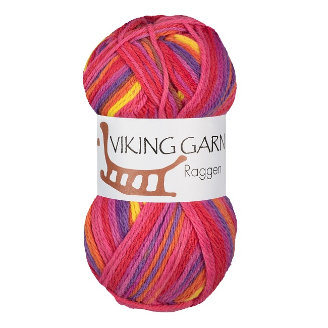 Viking: Raggen, 741, Multi gul/cerise