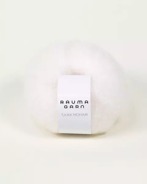 Rauma: Tjukk Mohair, 001, Hvitveis