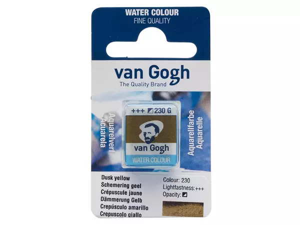 Van Gogh Akvarell H.Pan 230 Dusk yellow