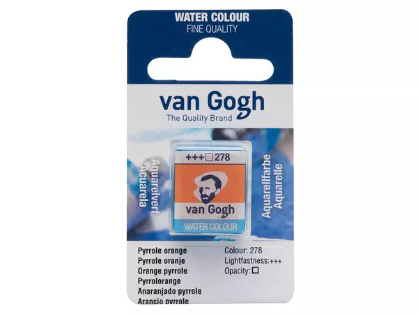 Van Gogh Akvarell H.Pan 278 Pyrrole orange