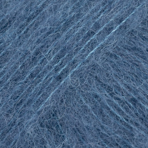 Drops: Brushed Alpaca Silk, 25, Stålblå