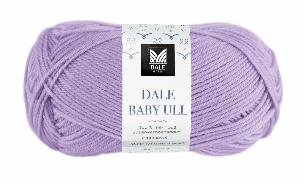 Dale: Baby Ull, 8532, Lys Lavendel