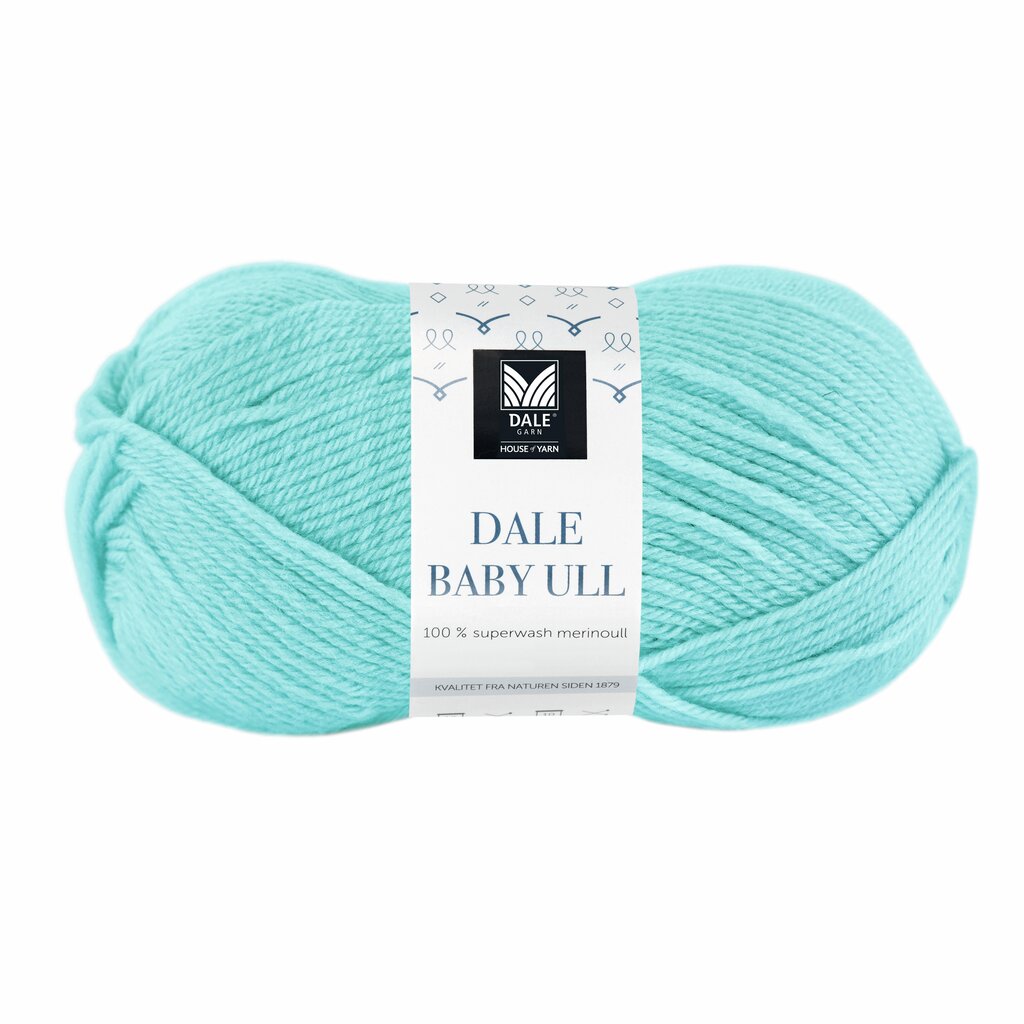 Dale: Baby Ull, 8546, Karbisk blå