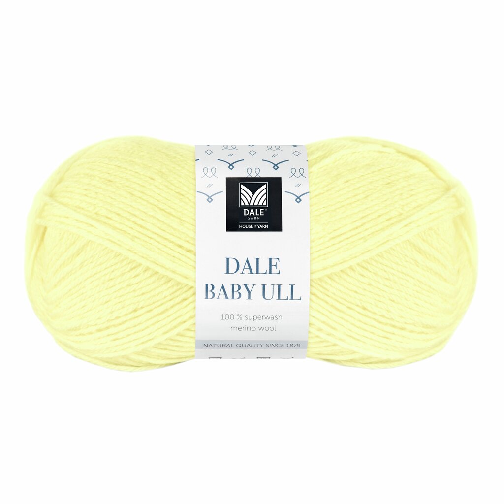 Dale: Baby Ull, 8552, Lys gul
