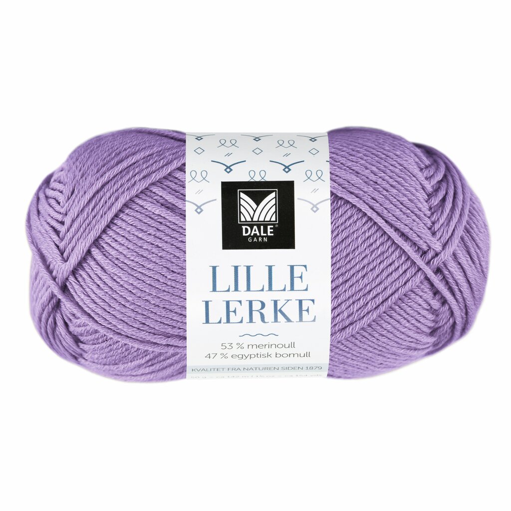 Dale: Lille Lerke, 8159, Lys Lavendel