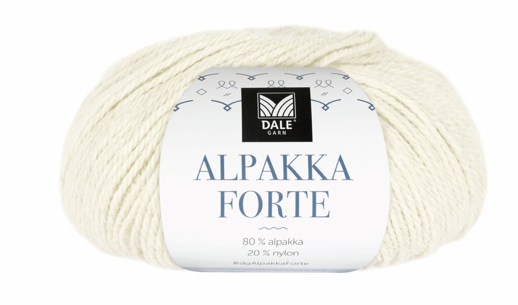 Dale: Alpakka Forte, 711, Natur