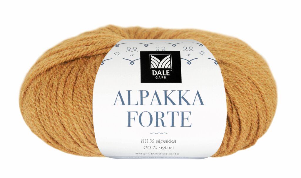 Dale: Alpakka Forte, 718, Maisgul melert