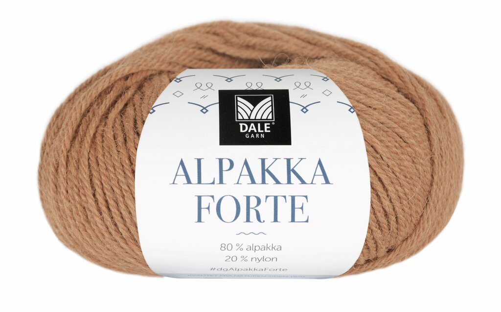 Dale: Alpakka Forte, 726, Kamel