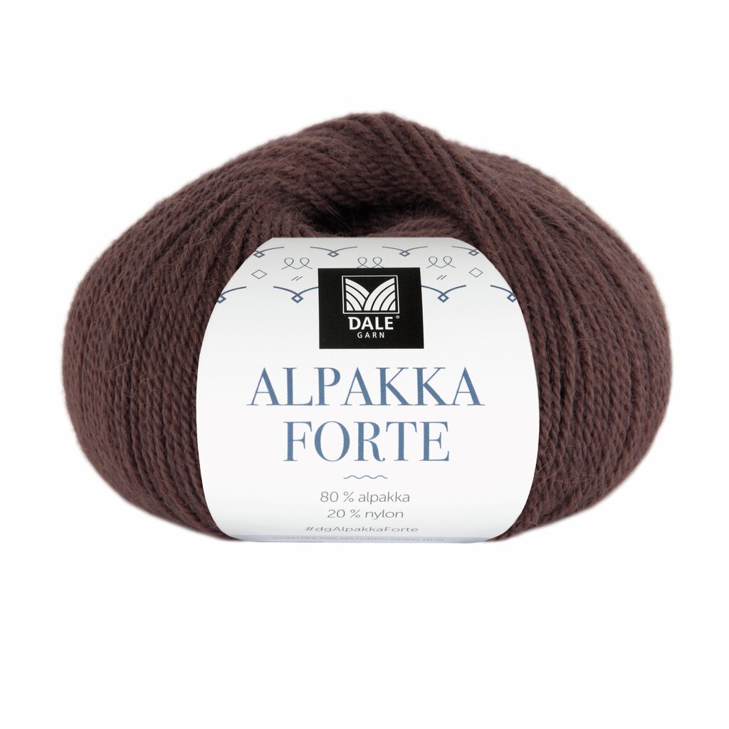 Dale: Alpakka Forte, 734, Brun