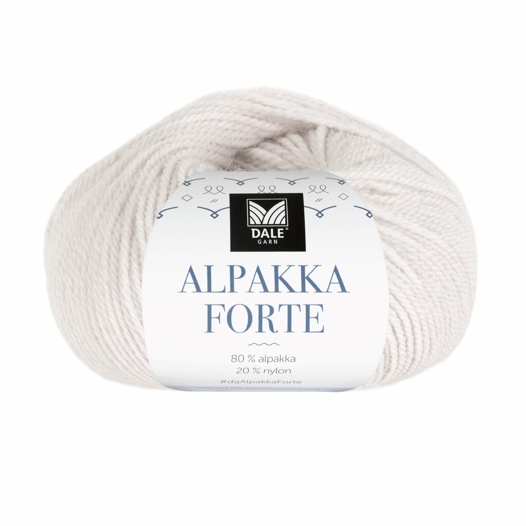 Dale: Alpakka Forte, 741, Kitt