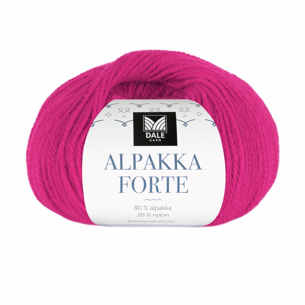 Dale: Alpakka Forte, 744, Pink