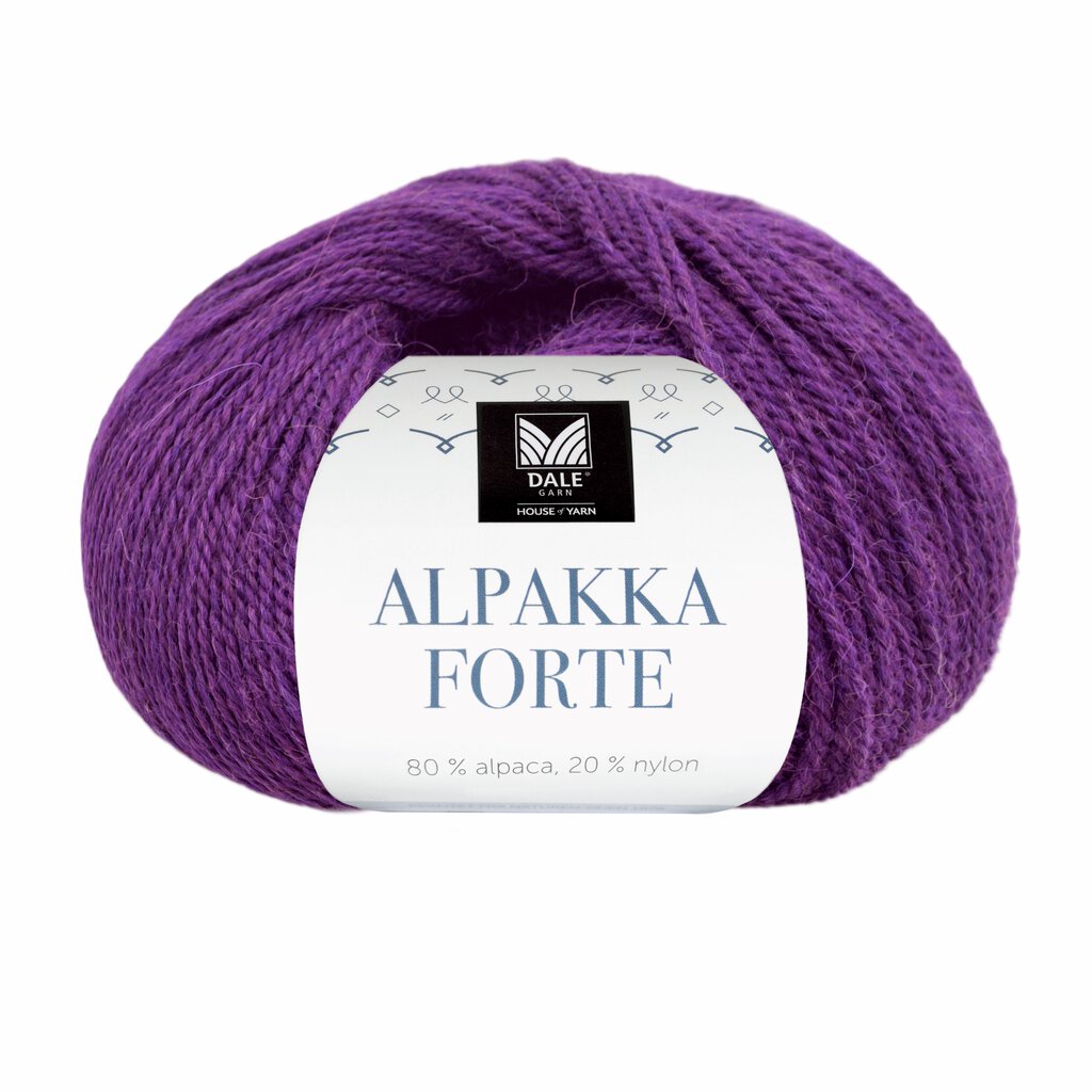 Dale: Alpakka Forte, 749, Purpur