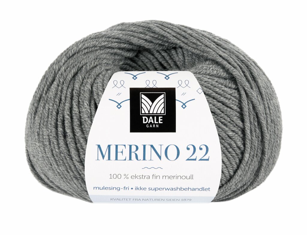 Dale: Merino 22, 2002, Grå melert