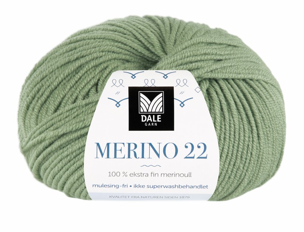 Dale: Merino 22, 2013, Jadegrønn