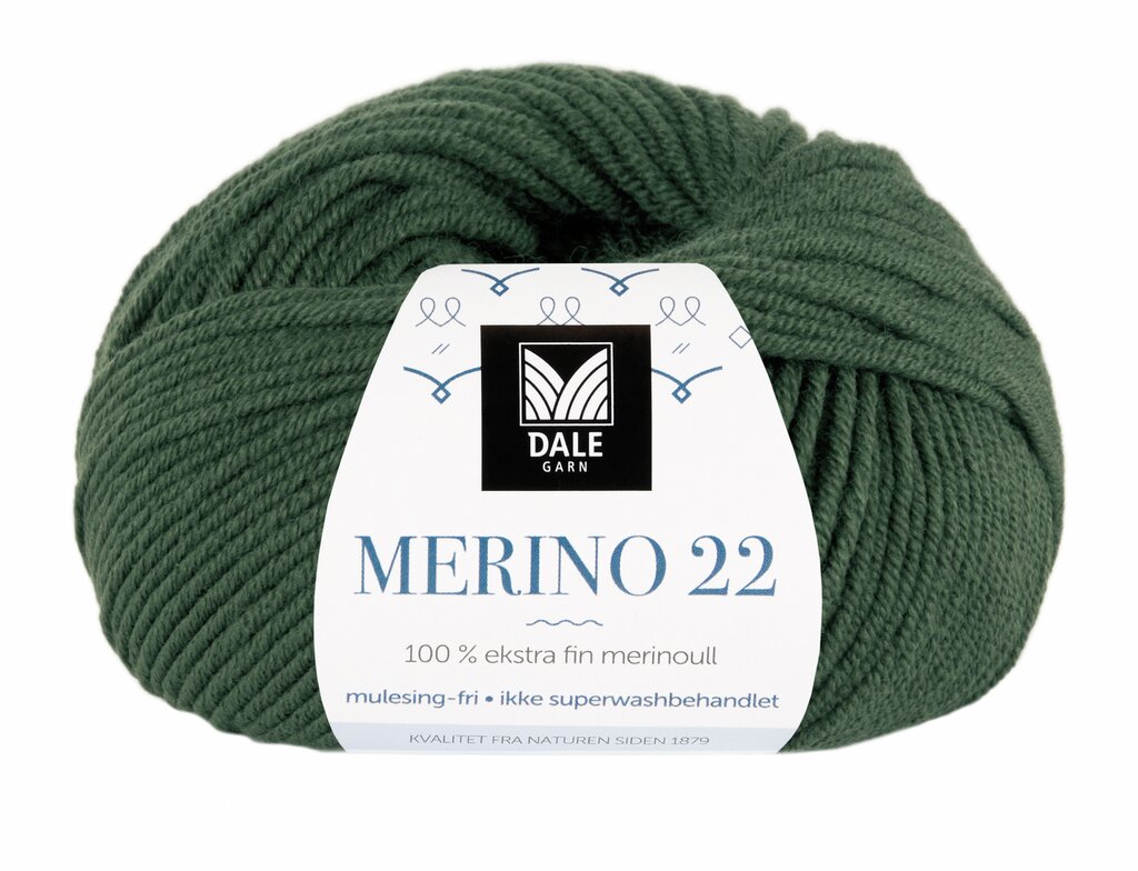 Dale: Merino 22, 2014, Armygrønn