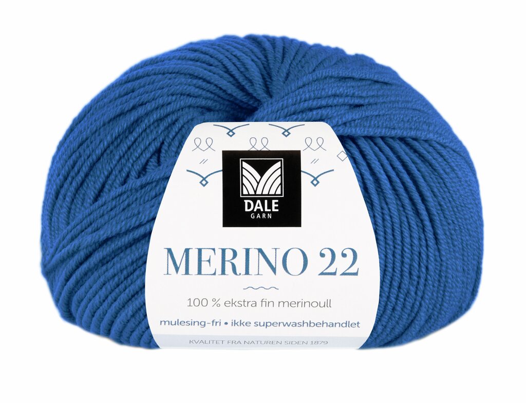 Dale: Merino 22, 2024, Klar blå