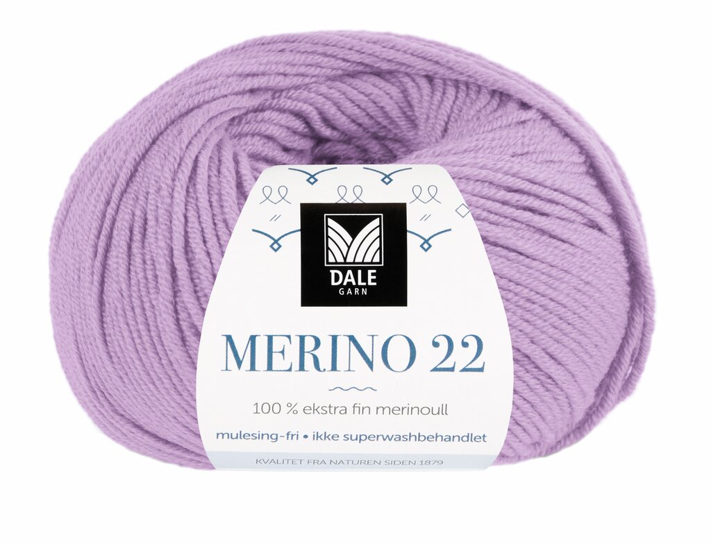 Dale: Merino 22, 2027, Lys lavendel