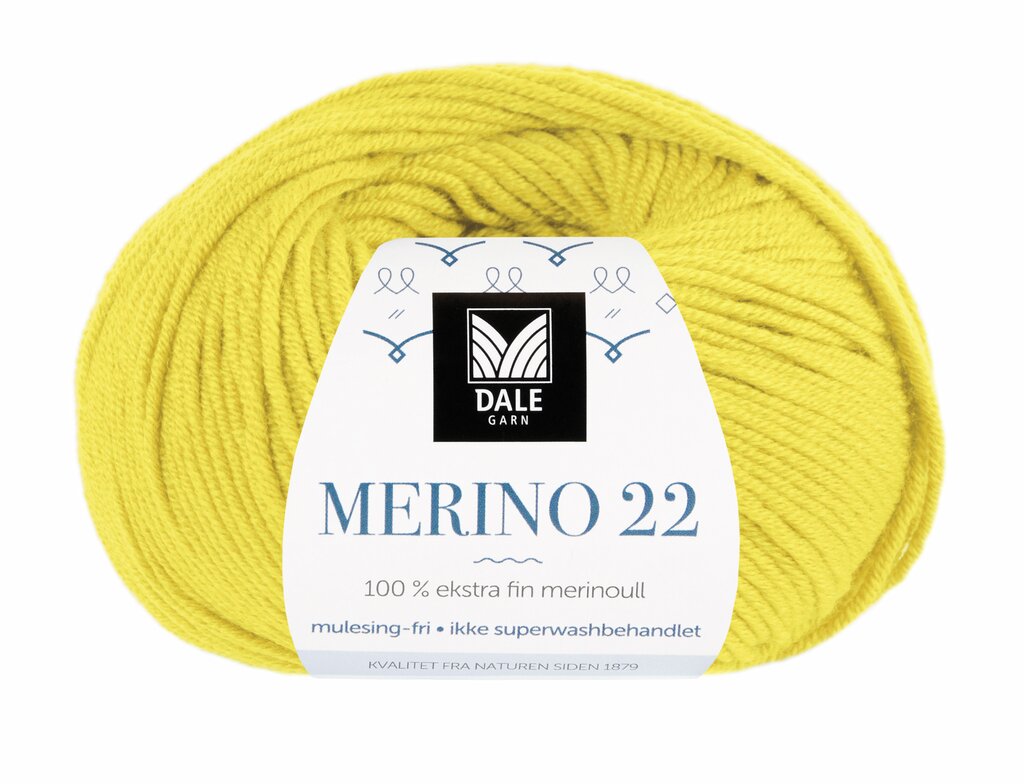 Dale: Merino 22, 2030, Gul