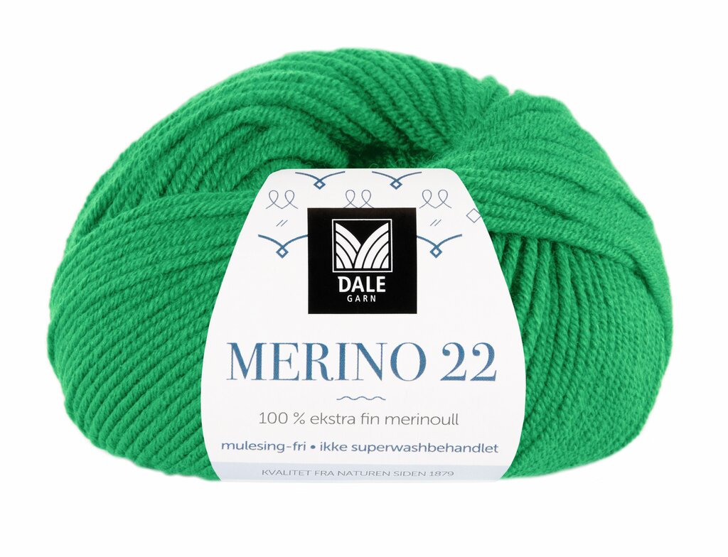 Dale: Merino 22, 2031, Skarp grønn