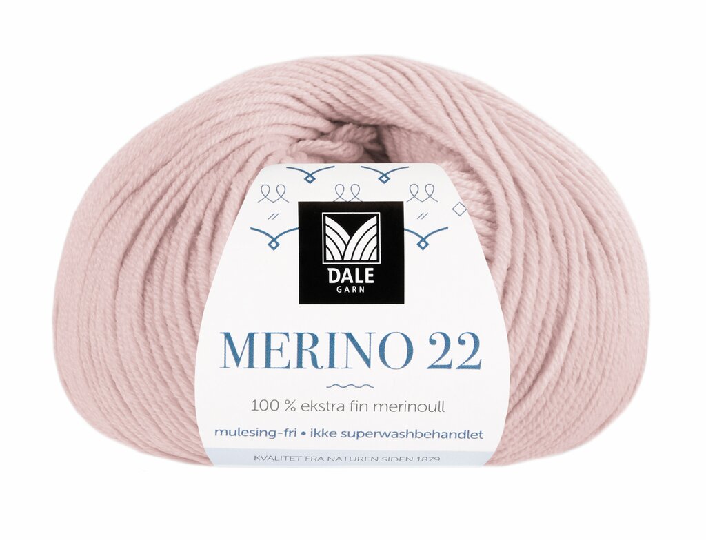Dale: Merino 22, 2033, Pudderrosa