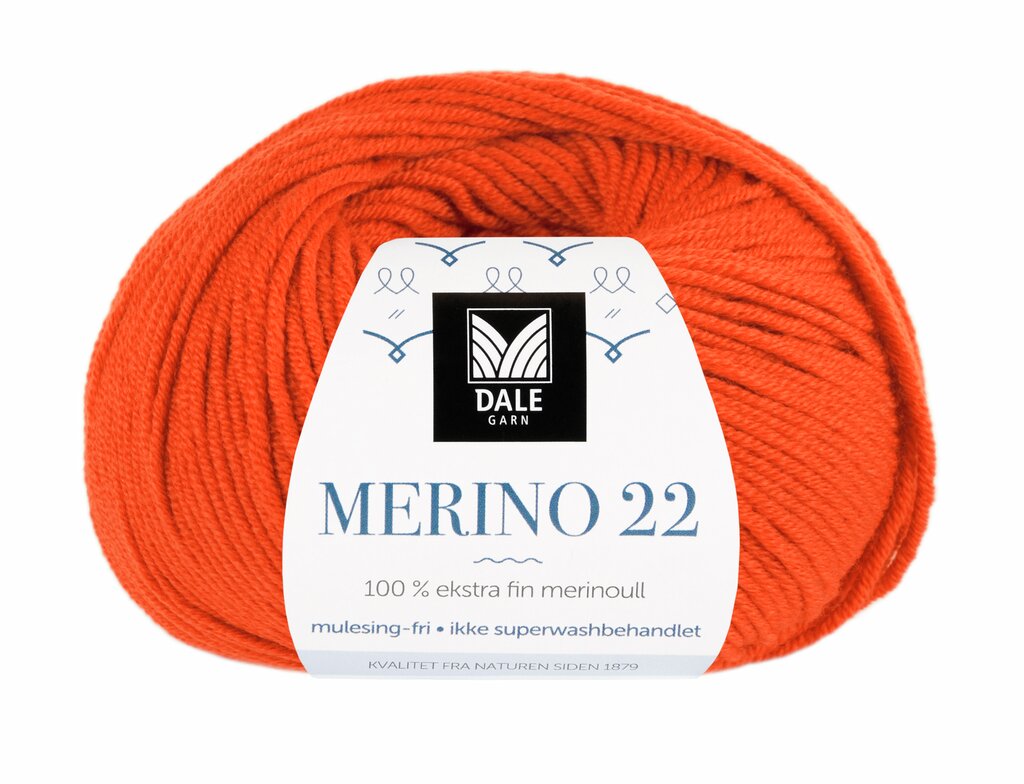 Dale: Merino 22, 2035, Oransje