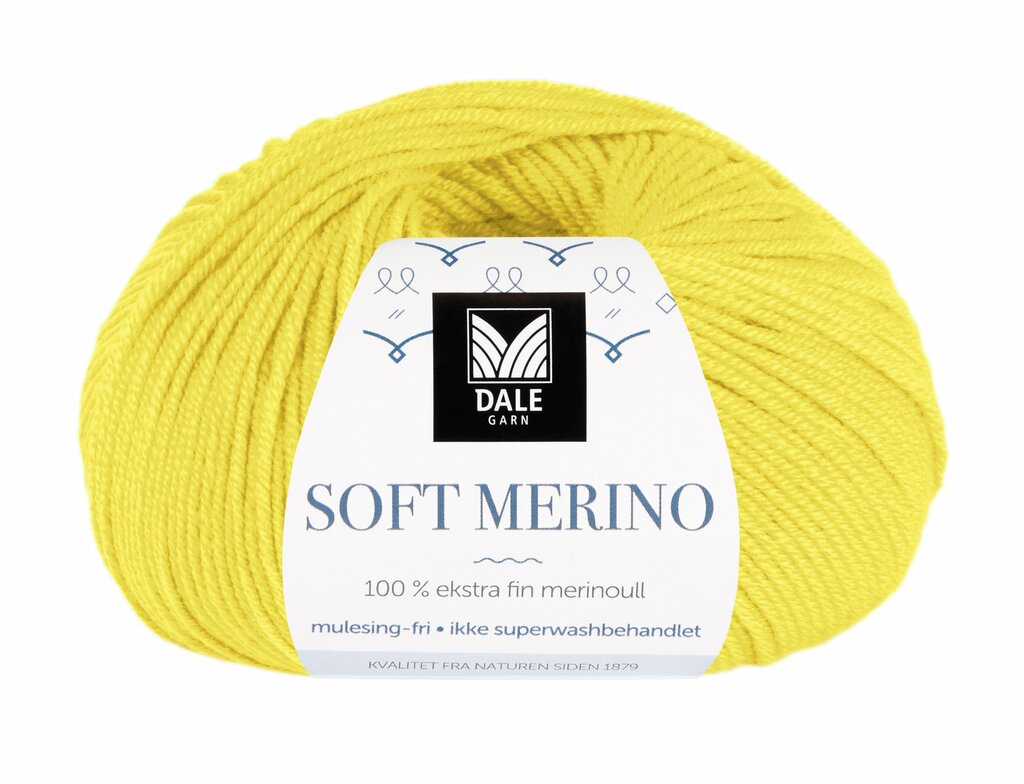 Dale: Soft Merino, 3029, Gul