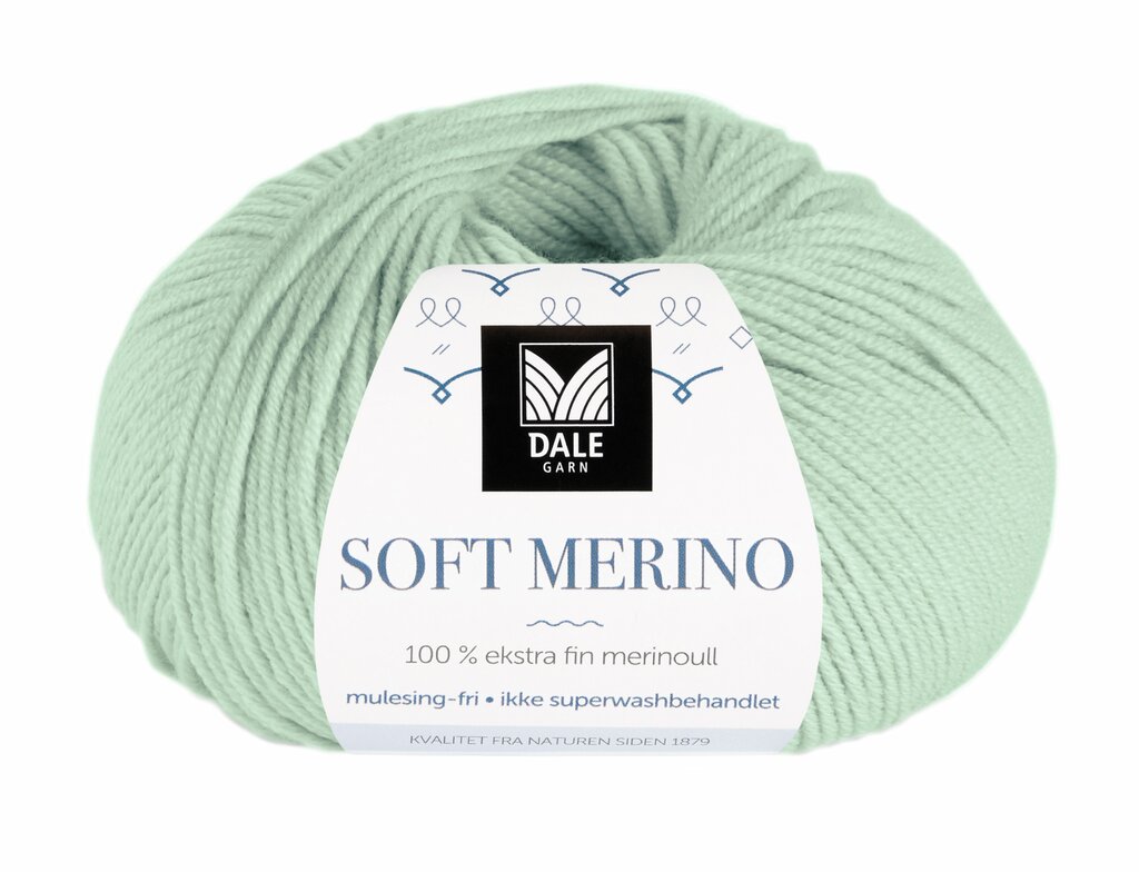 Dale: Soft Merino, 3031, Mintgrønn