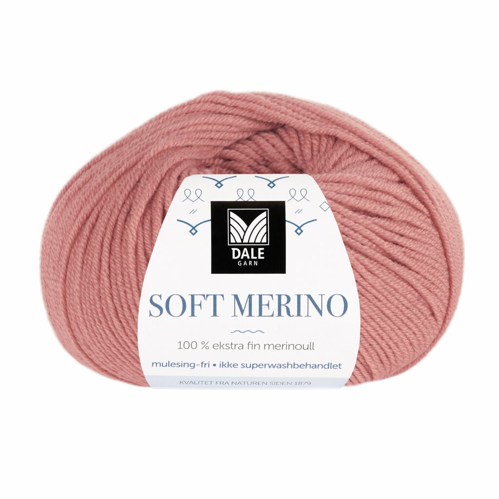 Dale: Soft Merino, 3040, Dus rose