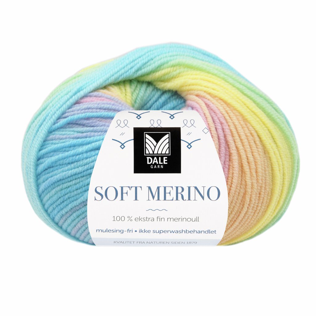Dale: Soft Merino, 3041, Pastell print