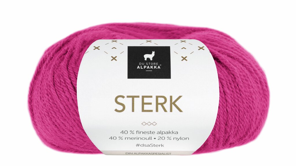 DSA: Sterk, 825, Mørk rosa