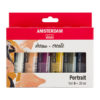 Amsterdam Standard 20ml - Sett 6 ass. Portrettfarger