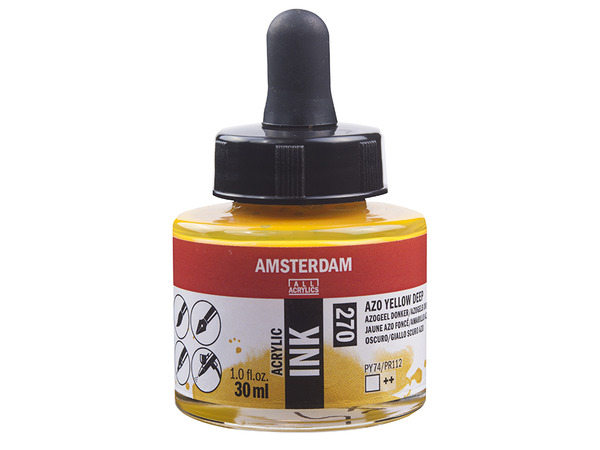 Amsterdam Ink 30ml - 270 Azo Yellow Deep