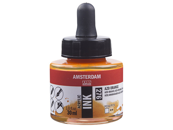 Amsterdam Ink 30ml - 276 Azo Orange