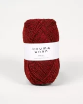 Rauma: Finull, 4120, Rød mørkmelert