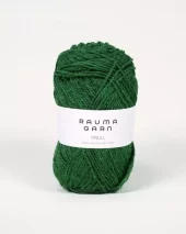 Rauma: Finull, 4122, Mørk grønn mørk melert