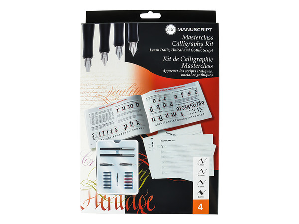 Manuscript Kalligrafi Masterclass sett