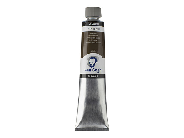 Van Gogh Olje 200ml - 408 Raw umber