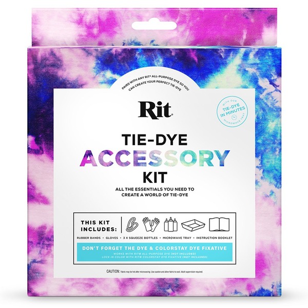 Rit: Sett, Tie Dye Accessory Kit