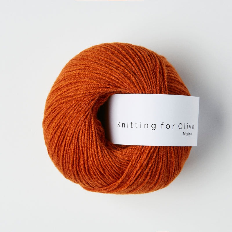 KFO: Merino, Brændt Orange